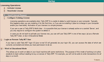 Tally.ERP 9 displays a message Offline Response File Tally_lck.lic Generated Successfully. The Tally_lck.lic is created and stored in the default Tally.