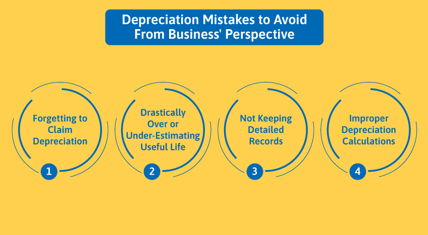 Depreciation mistakes to avoid from business' perspective