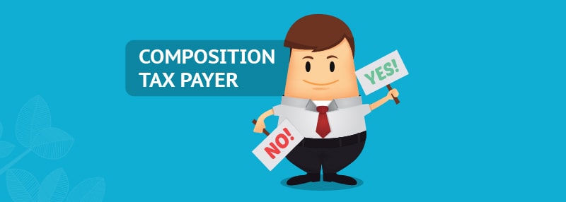 how to check whether supplier is composition tax payar