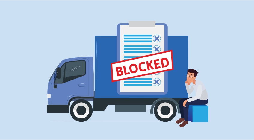 blocking of e-way bill facility