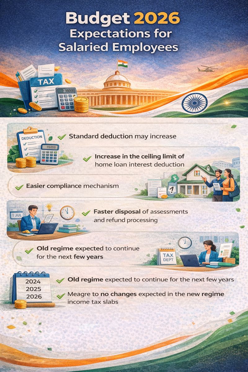 expectations from budget 2026 for salaried employees