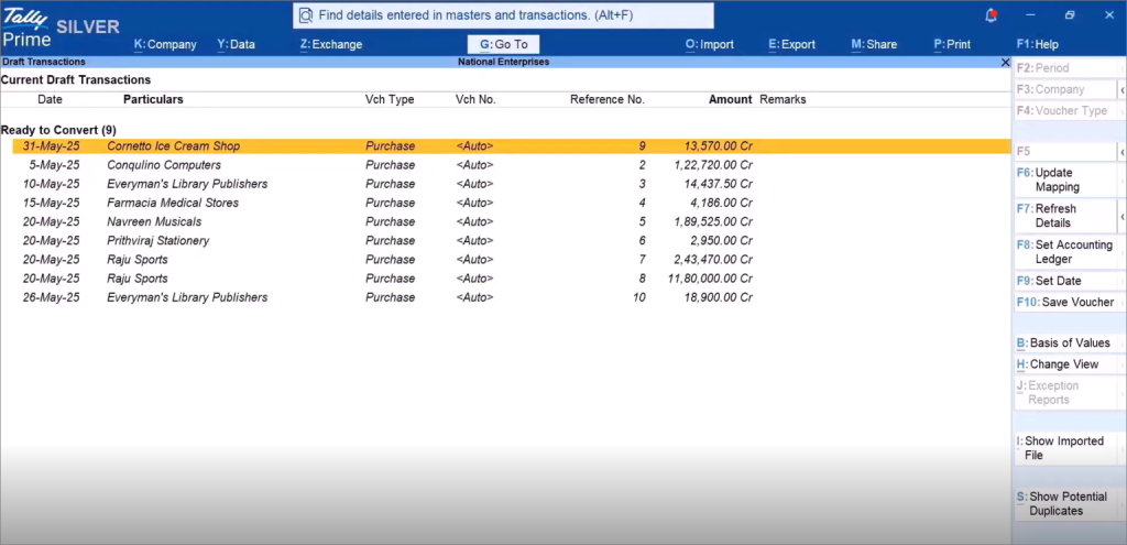 Draft transactions by Docs by Ira